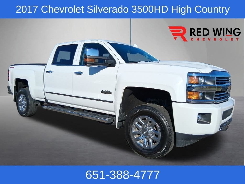 2017 Chevrolet Silverado 3500HD High Country Crew Cab 4WD