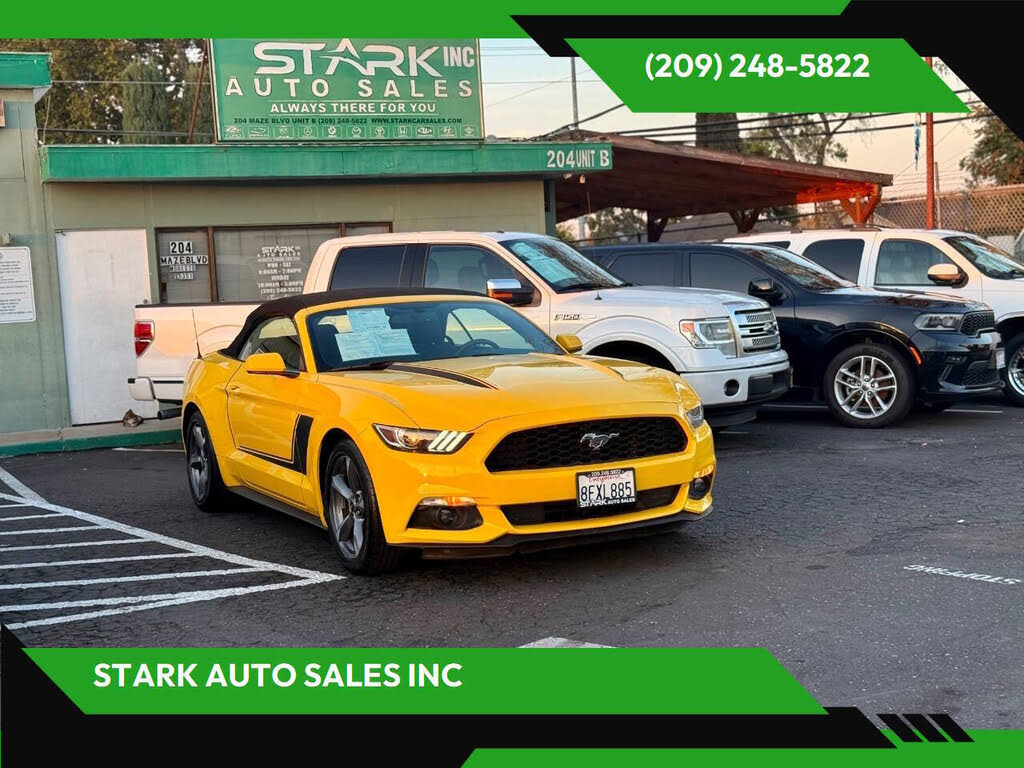 2015 Ford Mustang V6 Convertible RWD