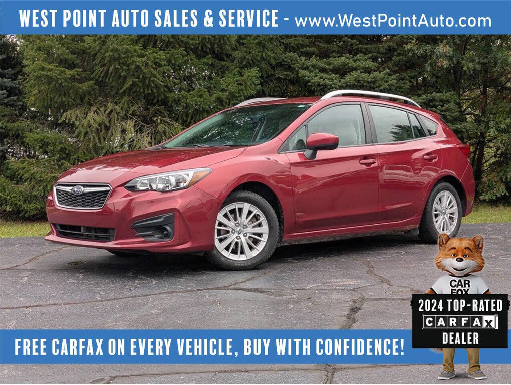 2018 Subaru Impreza 2.0i Premium Hatchback AWD