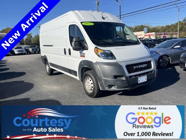 2022 RAM ProMaster 2500 159 High Roof Cargo Van FWD