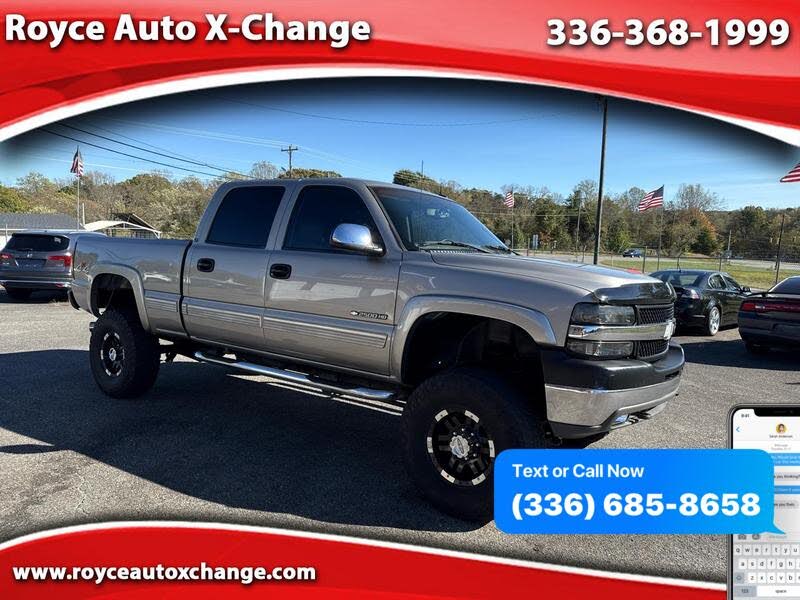 2002 Chevrolet Silverado 2500HD LT Crew Cab 4WD