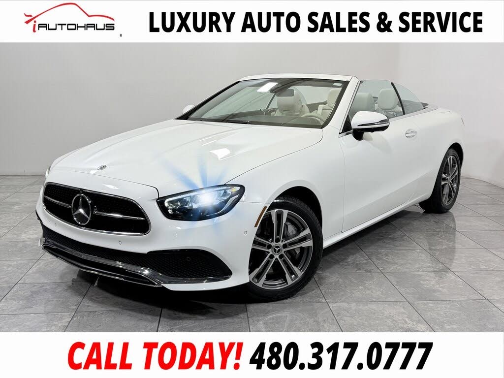 2022 Mercedes-Benz E-Class E 450 4MATIC Cabriolet AWD