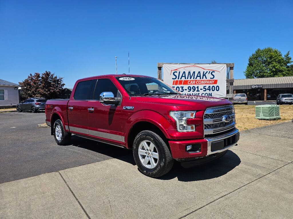 2015 Ford F-150 Platinum SuperCrew 4WD