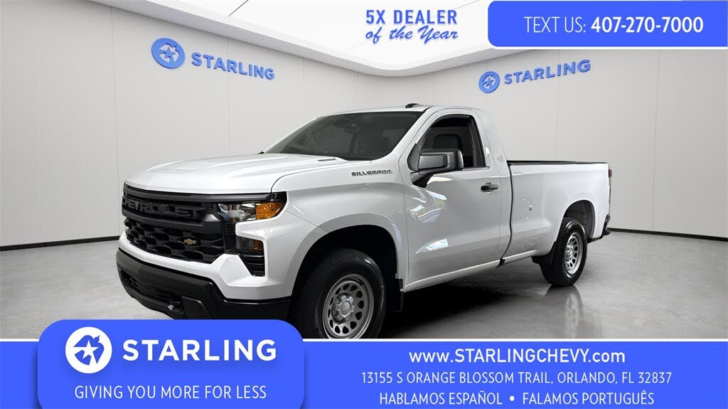 2025 Chevrolet Silverado 1500 Work Truck Regular Cab RWD