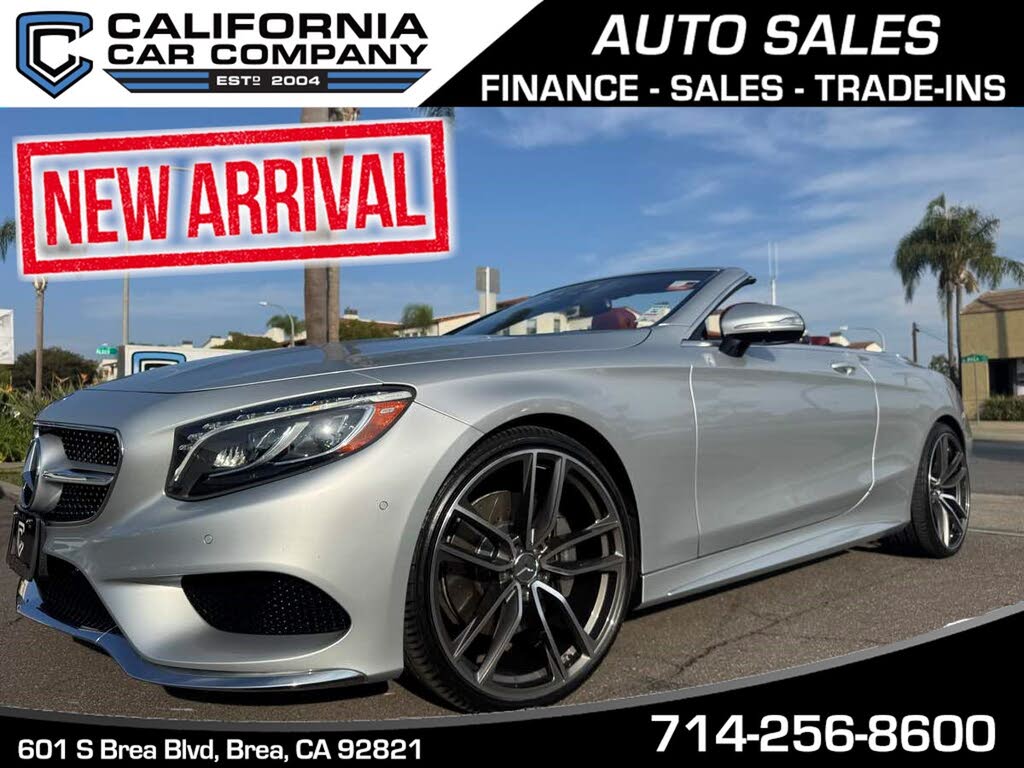 2017 Mercedes-Benz S-Class S 550 Convertible