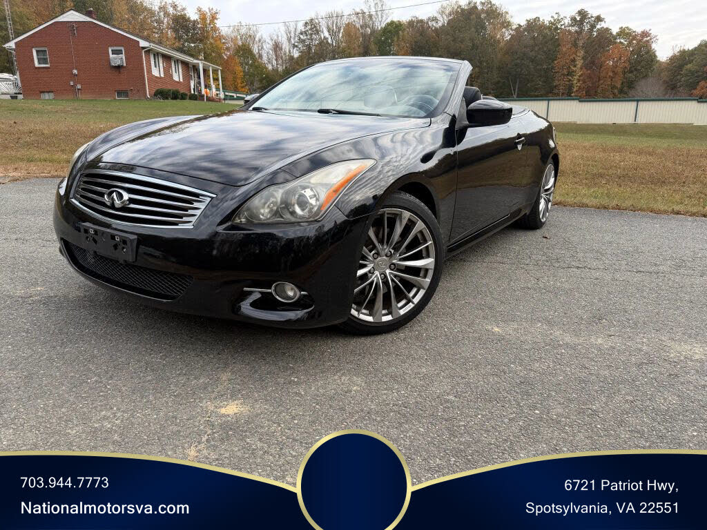 2012 INFINITI G37 Convertible RWD