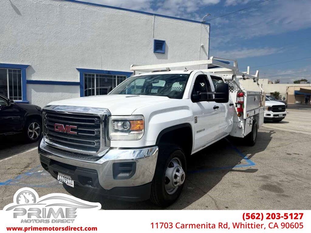 2014 GMC Sierra 3500HD Work Truck Crew Cab DRW