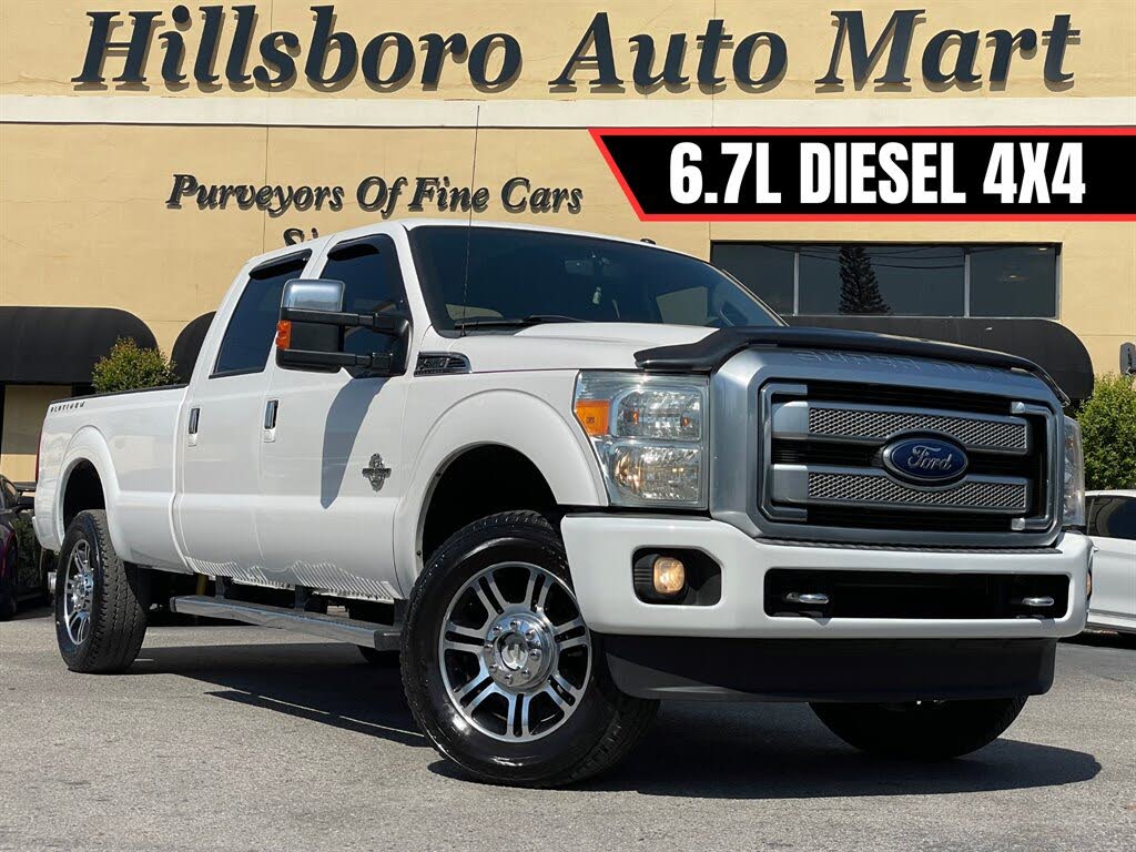 2016 Ford F-350 Super Duty Platinum Crew Cab 4WD