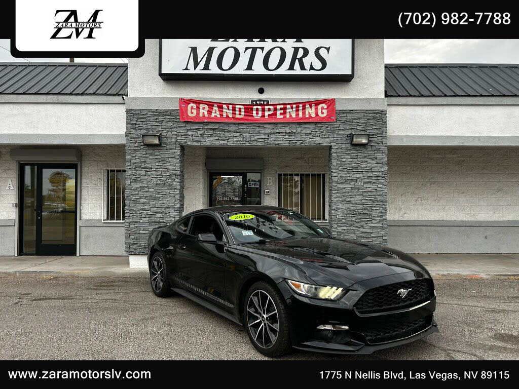 2016 Ford Mustang EcoBoost Coupe RWD