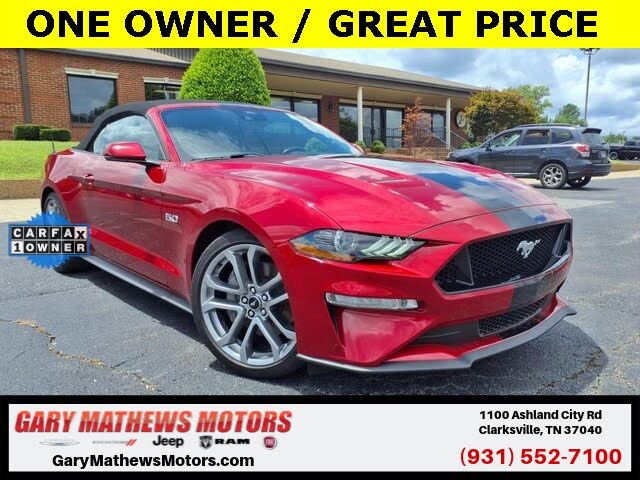 2022 Ford Mustang GT Premium Convertible RWD