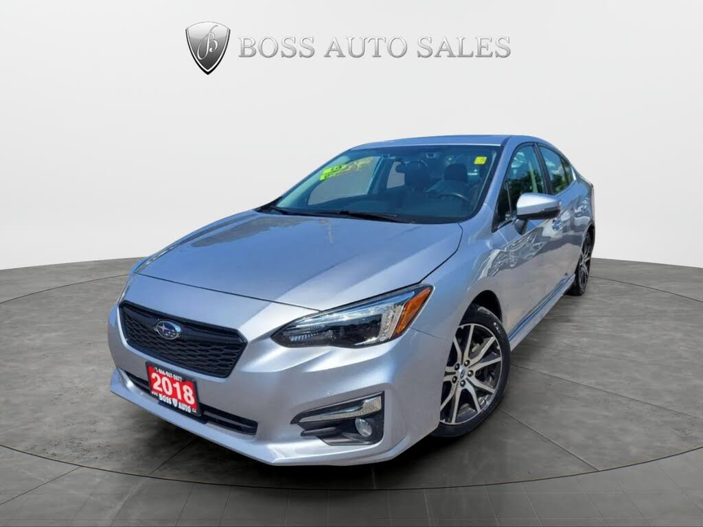 2018 Subaru Impreza Sport-Tech Sedan AWD with EyeSight Package