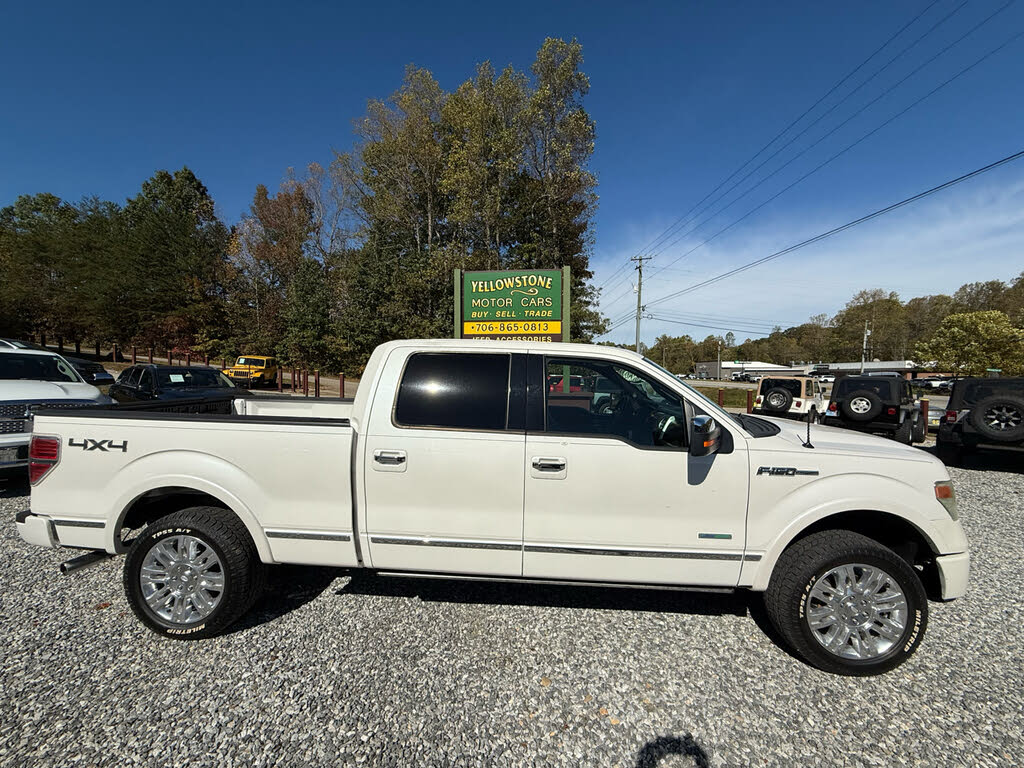 2013 Ford F-150 Platinum SuperCrew LB 4WD