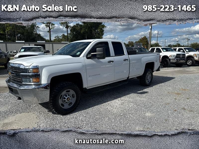 2016 Chevrolet Silverado 2500HD Work Truck Double Cab 4WD