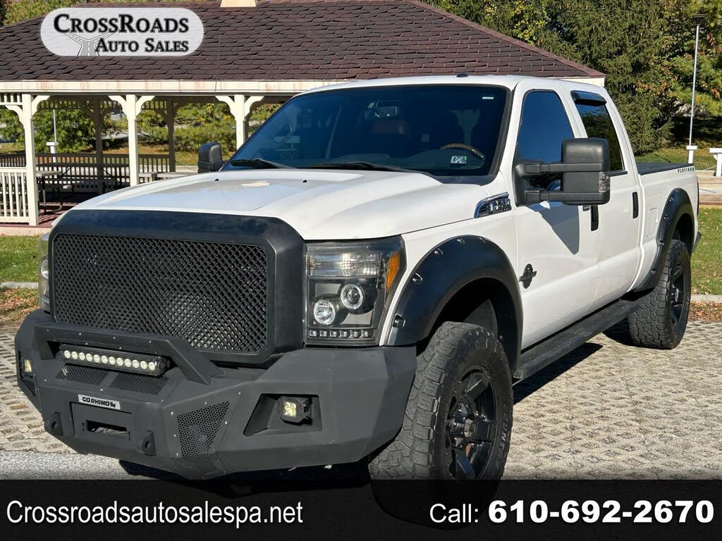 2015 Ford F-250 Super Duty Platinum Crew Cab 4WD