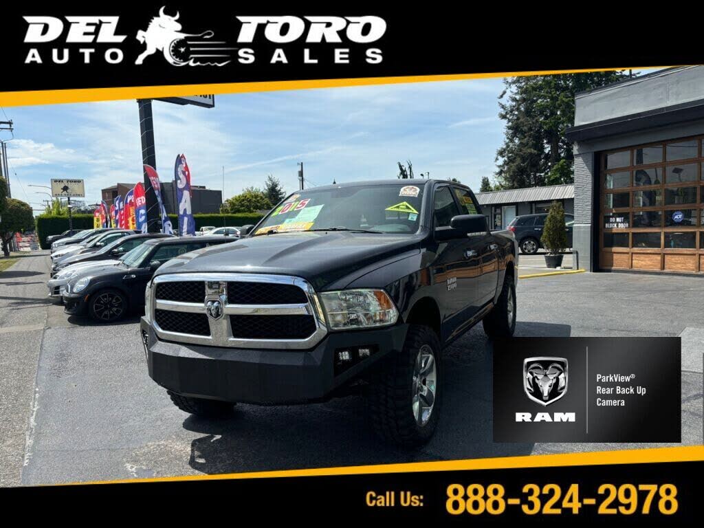 2015 RAM 1500 SLT Crew Cab 4WD