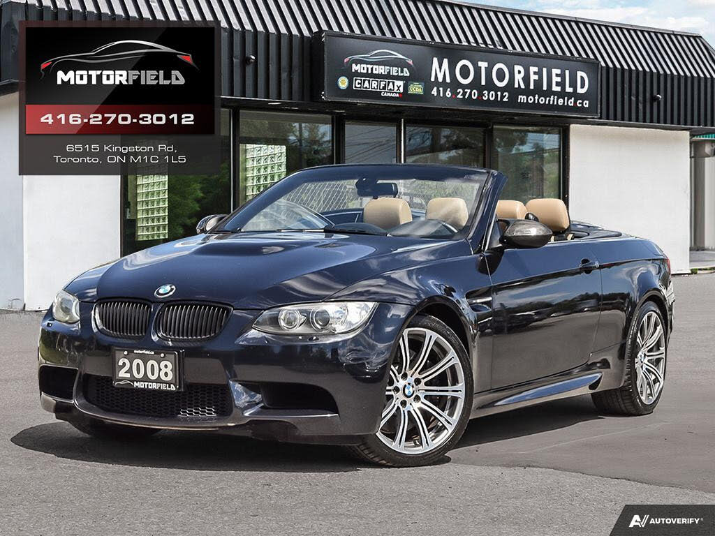2008 BMW M3 Convertible RWD