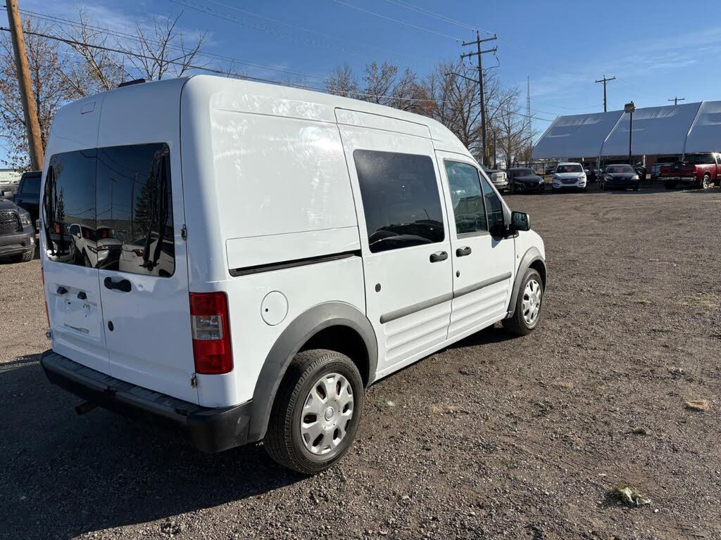 2012 Ford Transit Connect Cargo XLT FWD with Side and Rear Glass
