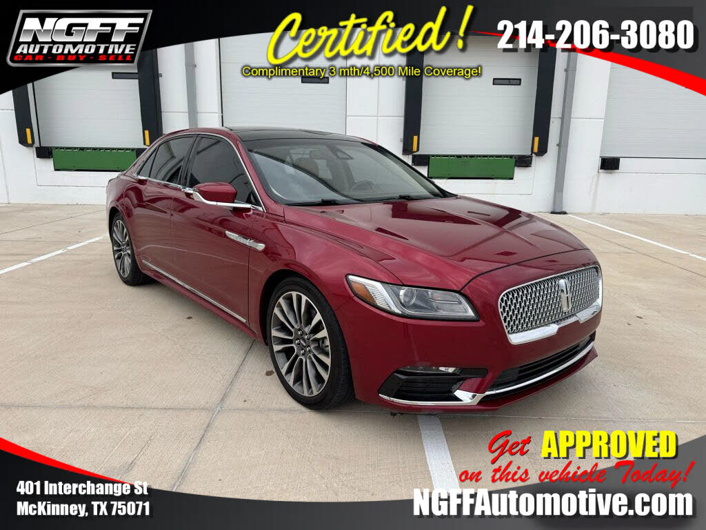 2018 Lincoln Continental Select FWD