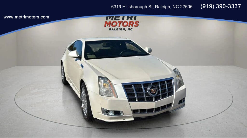 2012 Cadillac CTS Coupe 3.6L Performance RWD