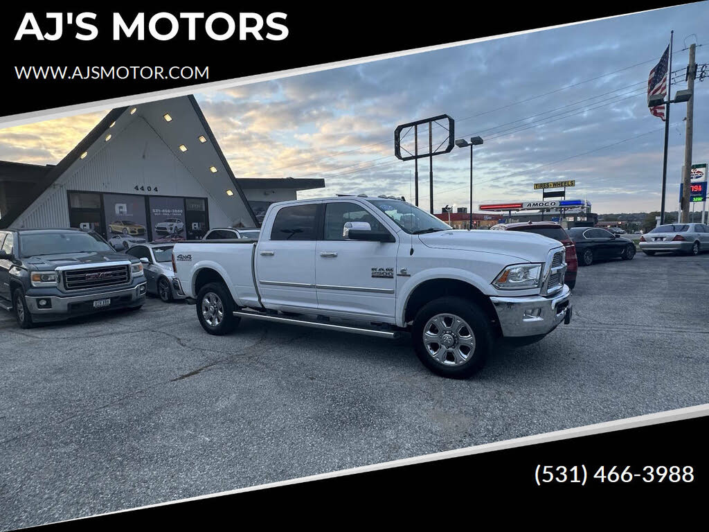 2018 RAM 2500 Laramie Crew Cab 4WD