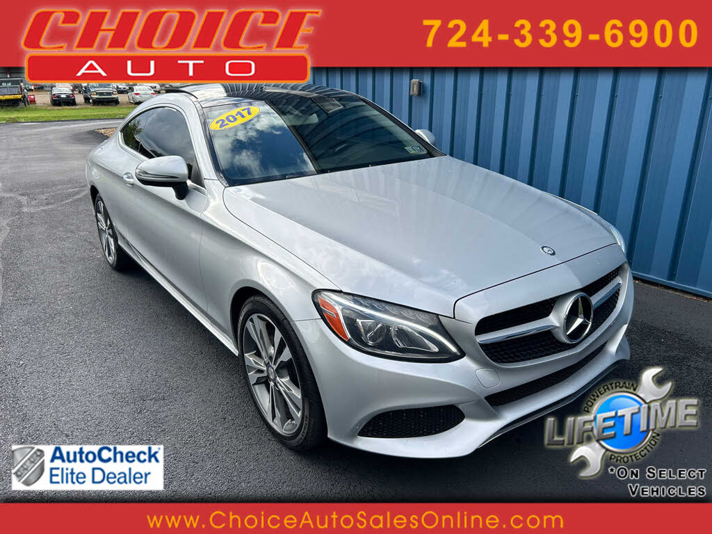 2017 Mercedes-Benz C-Class C 300 Coupe 4MATIC