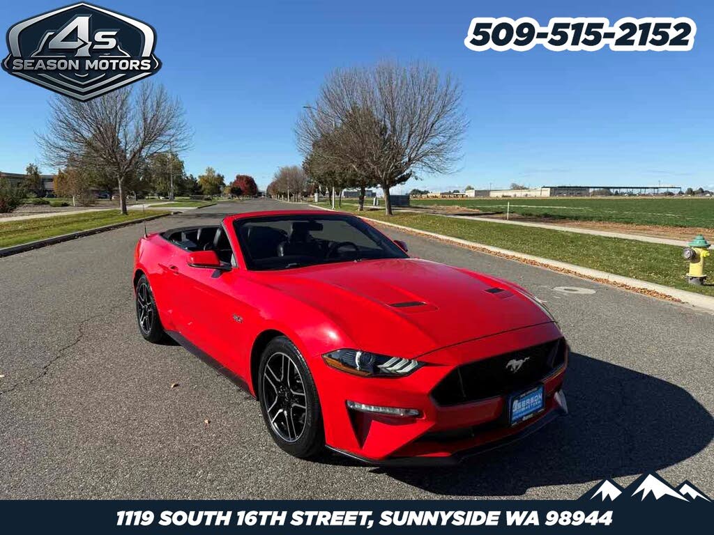 2018 Ford Mustang GT Premium Convertible RWD
