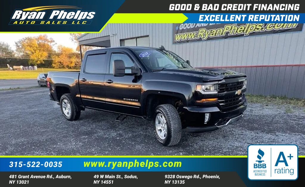 2018 Chevrolet Silverado 1500 LT Z71 Crew Cab 4WD