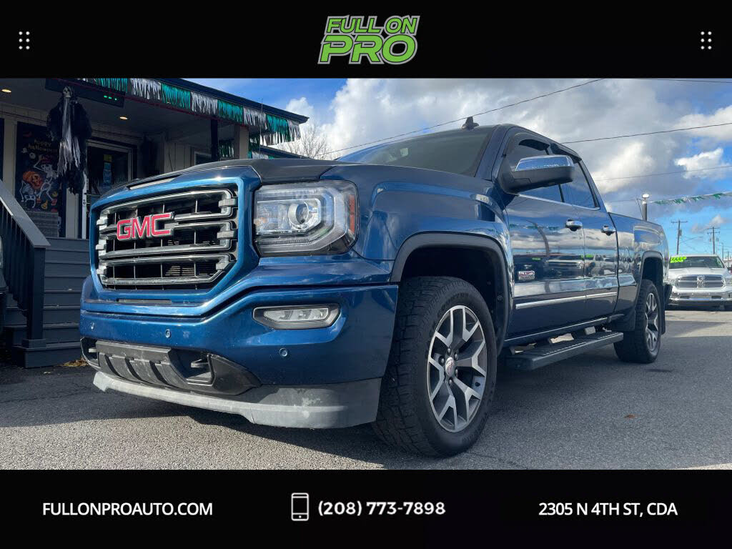 2016 GMC Sierra 1500 SLT Double Cab 4WD