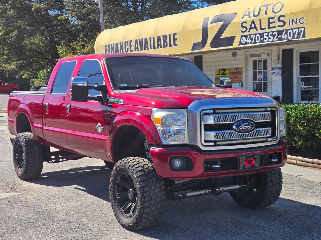 2015 Ford F-250 Super Duty Platinum Crew Cab 4WD