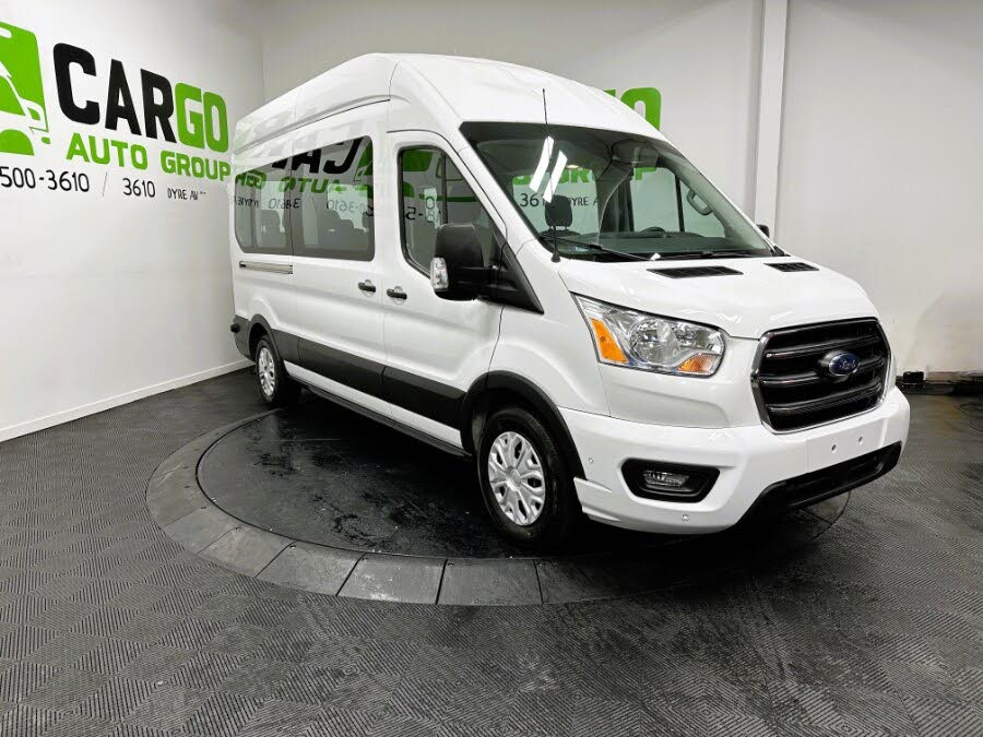 2020 Ford Transit Passenger 350 XLT High Roof LWB RWD with Sliding Passenger-Side Door