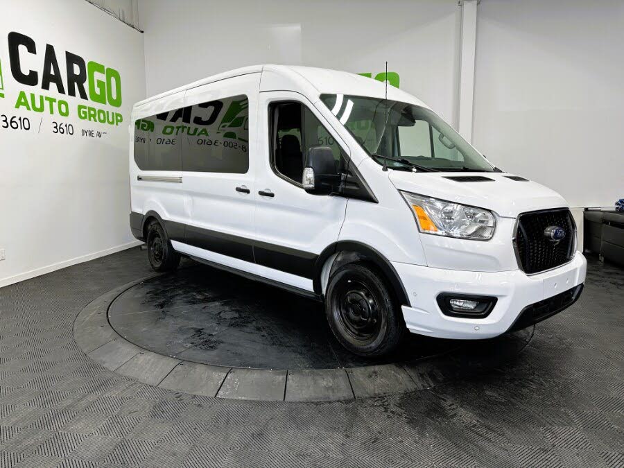 2021 Ford Transit Passenger 350 XLT Medium Roof LB RWD