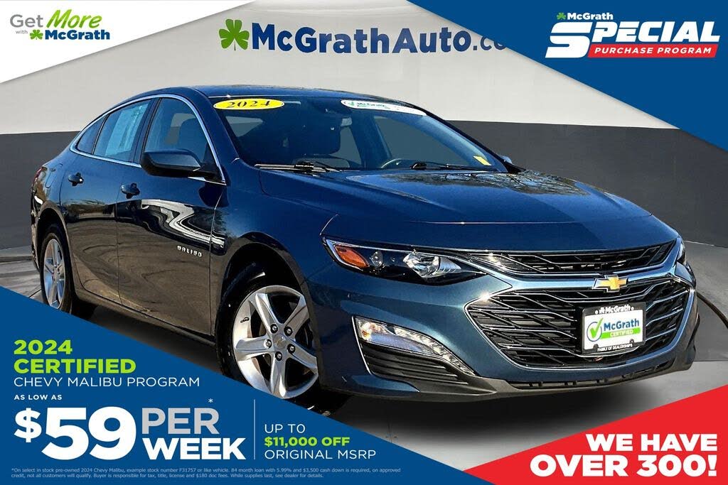 2024 Chevrolet Malibu LT with 1LT FWD