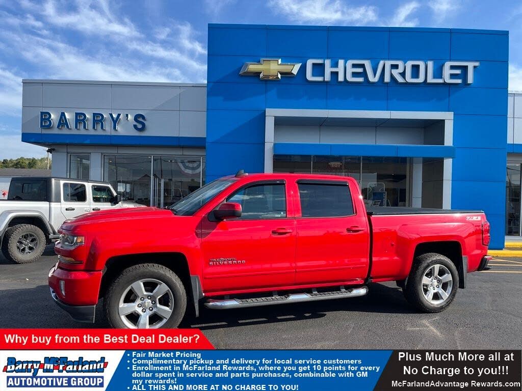 2017 Chevrolet Silverado 1500 LT Crew Cab 4WD