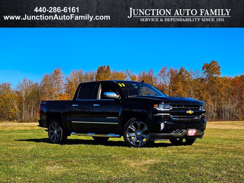 2017 Chevrolet Silverado 1500 LTZ Crew Cab 4WD