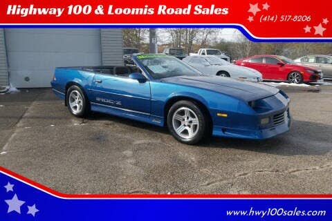 1990 Chevrolet Camaro IROC-Z Convertible RWD