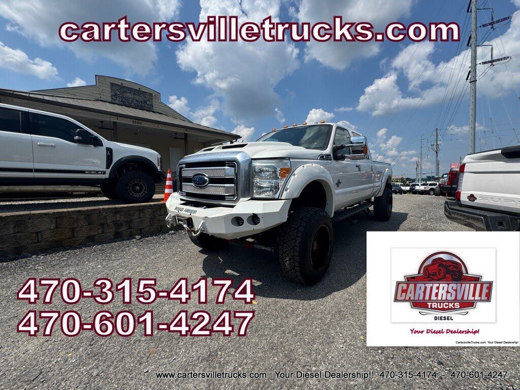 2015 Ford F-350 Super Duty Platinum Crew Cab 4WD