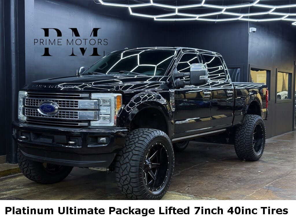 2017 Ford F-350 Super Duty Platinum Crew Cab 4WD