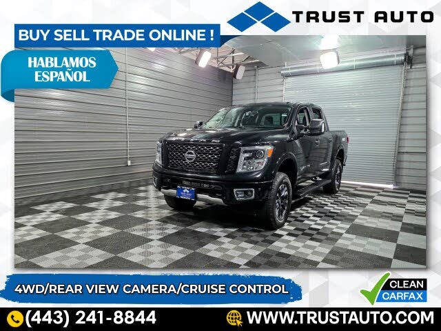 2018 Nissan Titan PRO-4X Crew Cab 4WD