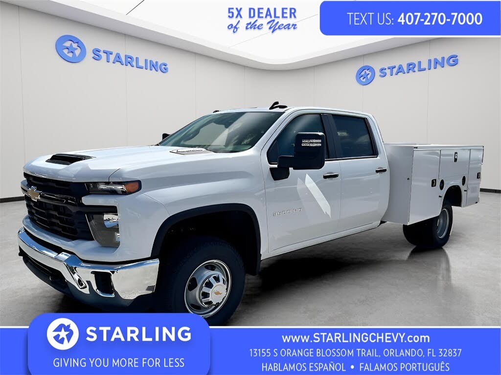 2024 Chevrolet Silverado 3500HD Work Truck Crew Cab LB 4WD