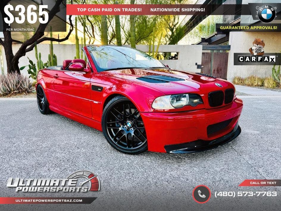 2004 BMW M3 Convertible RWD