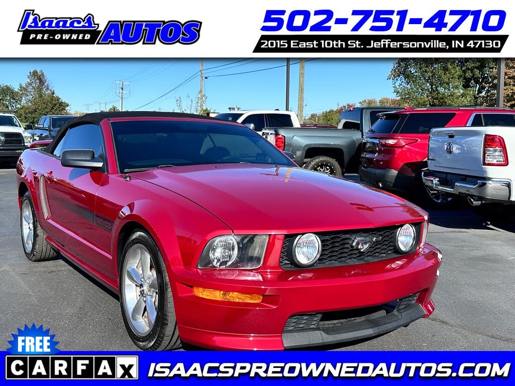 2008 Ford Mustang GT Premium Convertible RWD