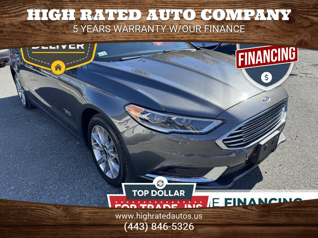 2018 Ford Fusion Energi SE Luxury