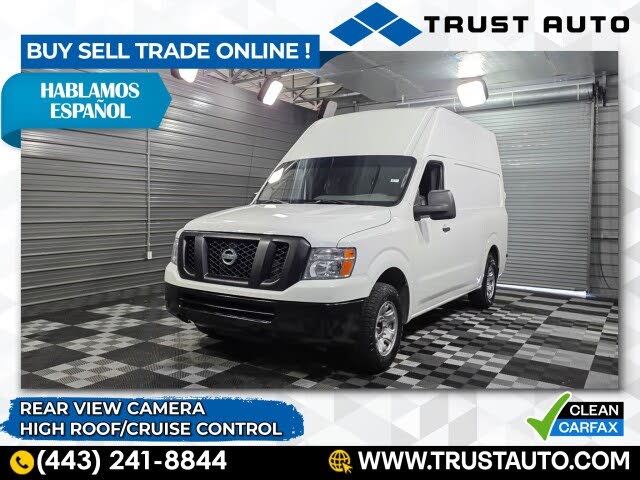 2019 Nissan NV Cargo 2500 HD SV with High Roof V6 RWD