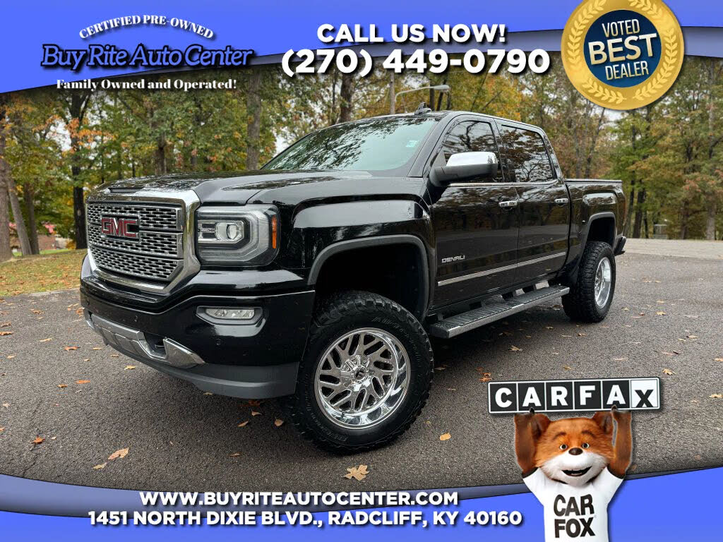 2018 GMC Sierra 1500 Denali Crew Cab 4WD