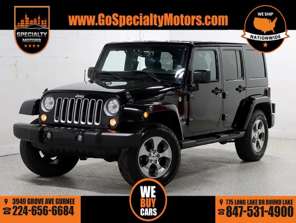 2017 Jeep Wrangler Unlimited Sahara 4WD