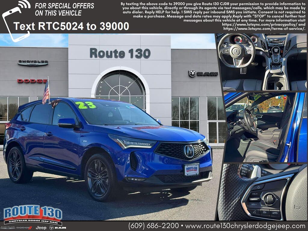 2023 Acura RDX FWD with A-Spec Package