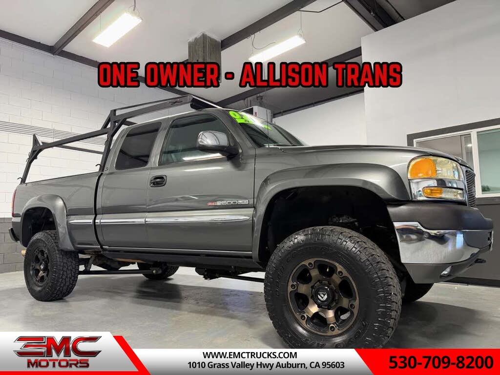 2002 GMC Sierra 2500HD 4 Dr SLT 4WD Extended Cab SB HD