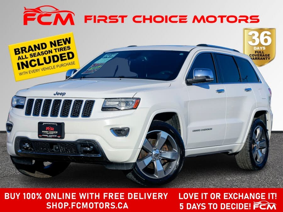 2015 Jeep Grand Cherokee Overland 4WD