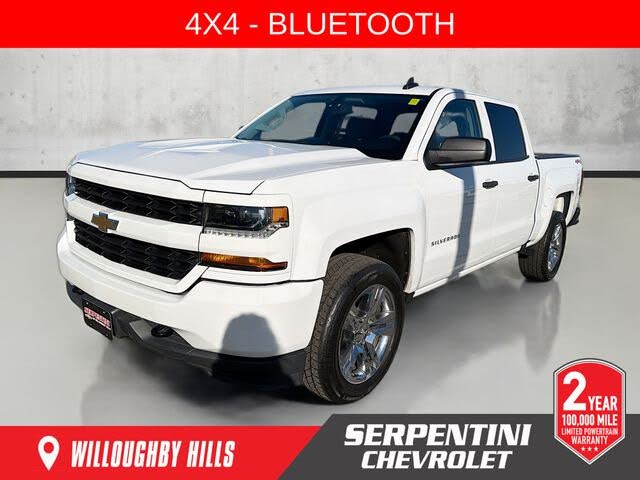 2018 Chevrolet Silverado 1500 Custom Crew Cab 4WD