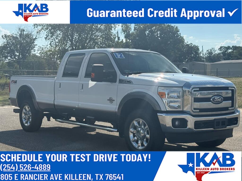 2012 Ford F-350 Super Duty Lariat Crew Cab 4WD